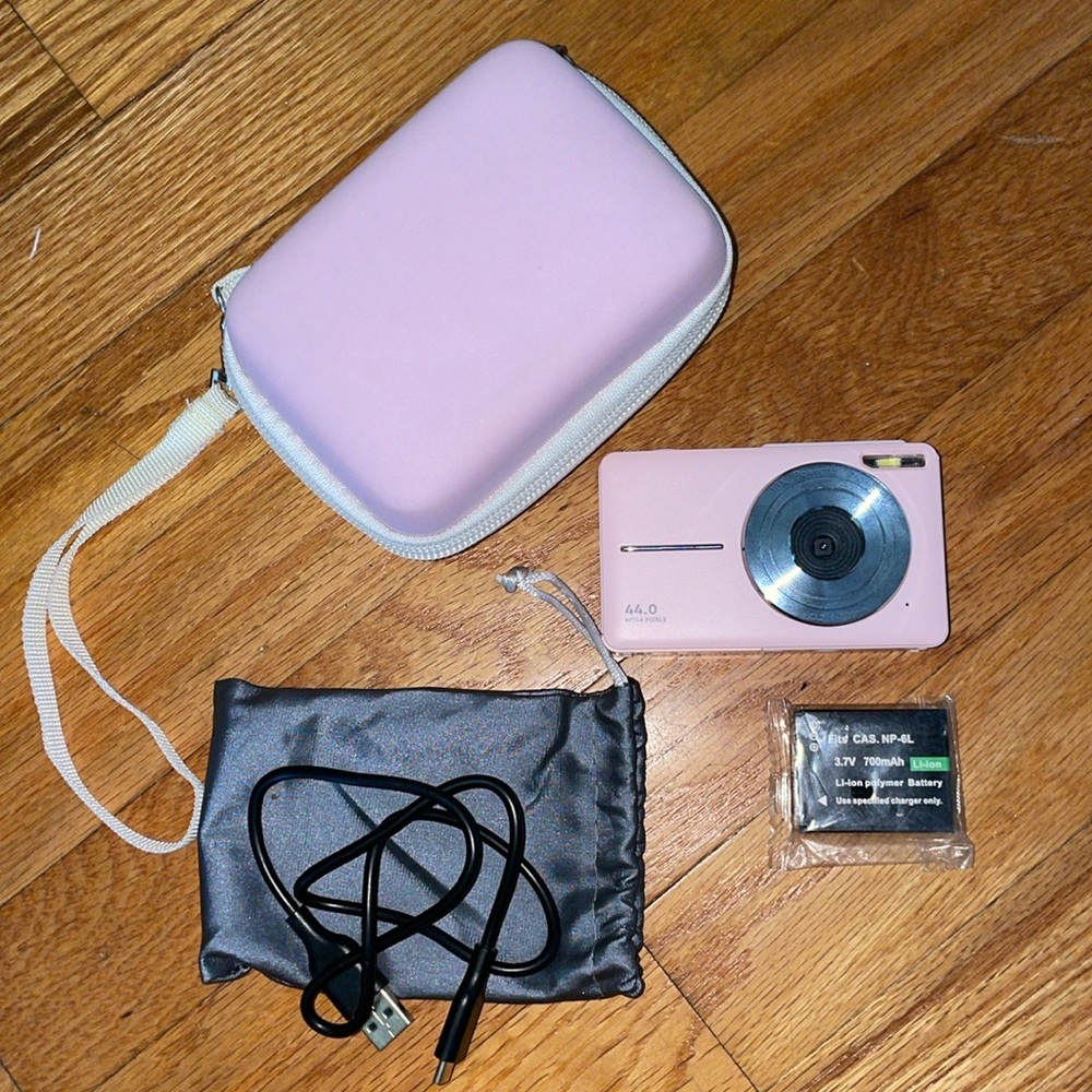 Digital pink camera